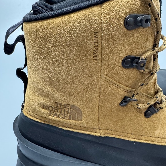 The North Face Chilkat V Lace Up Boots Tan Black Men’a Size 11 - Picture 4 of 8